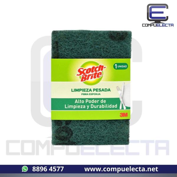 ESPONJA PARA PLATOS RESISTENTE SCOTCH BRITE 1U