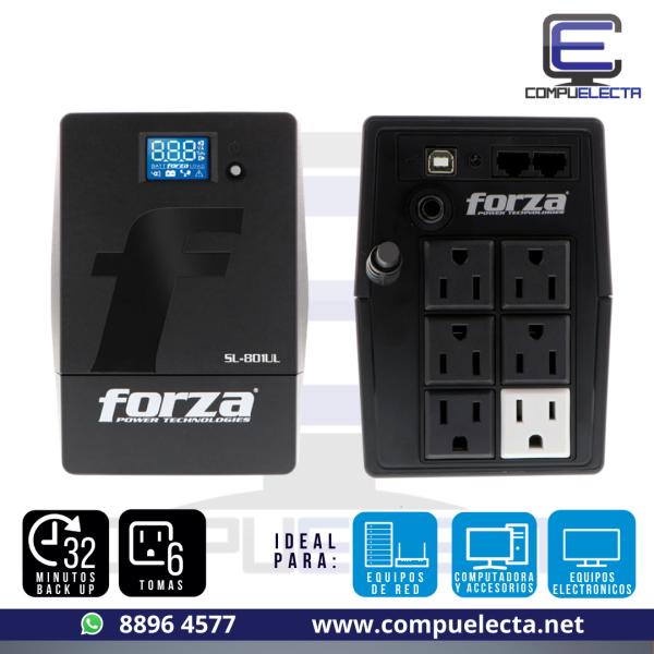 UPS FORZA 800VA SL-801UL