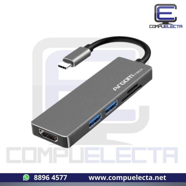 HUB TIPO C MULTI ARGOM 3.0 ARG-UB-0183