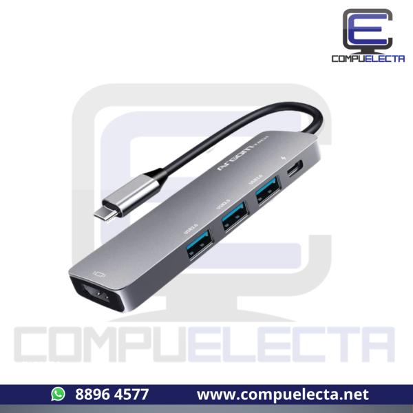 HUB TIPO C MULTI ARGOM 3.0 ARG-UB-0185
