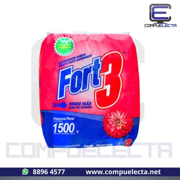 DETERGENTE FORT 3 FLORAL 2.5KG