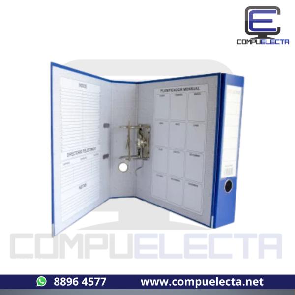 ARCHIVADOR MAXILINE CARTA AZUL