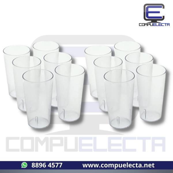 VASO ACRILICO TRANSPARENTE 12ONZ WINCO (CH)