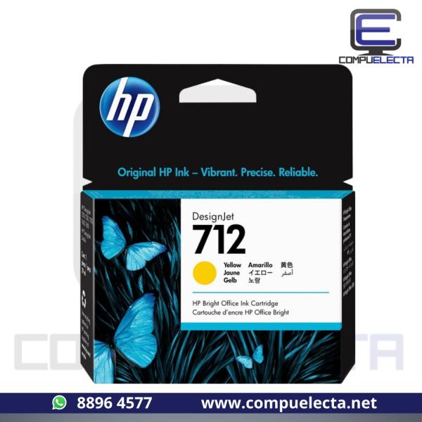 CARTUCHO HP 712 AMARILLO