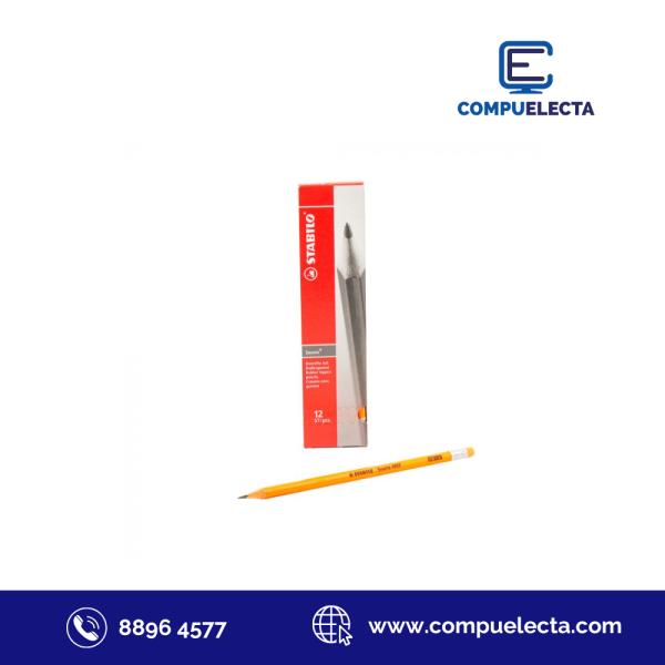 LAPIZ GRAFITO STABILO SWANO 12 UDS