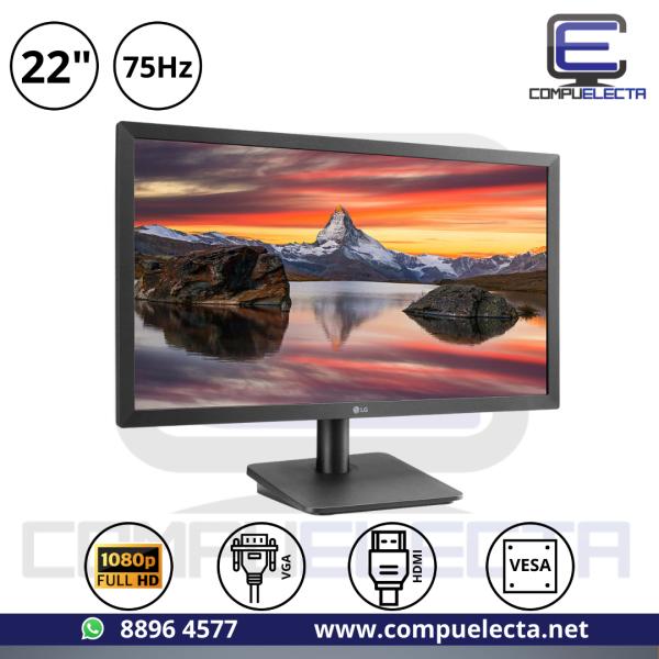 MONITOR 22" LG 22MP410-B (1920 x 1080) 75HZ