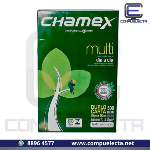 HOJAS X 500 11x17 CHAMEX RESMA PAPEL DOBLE CARTA