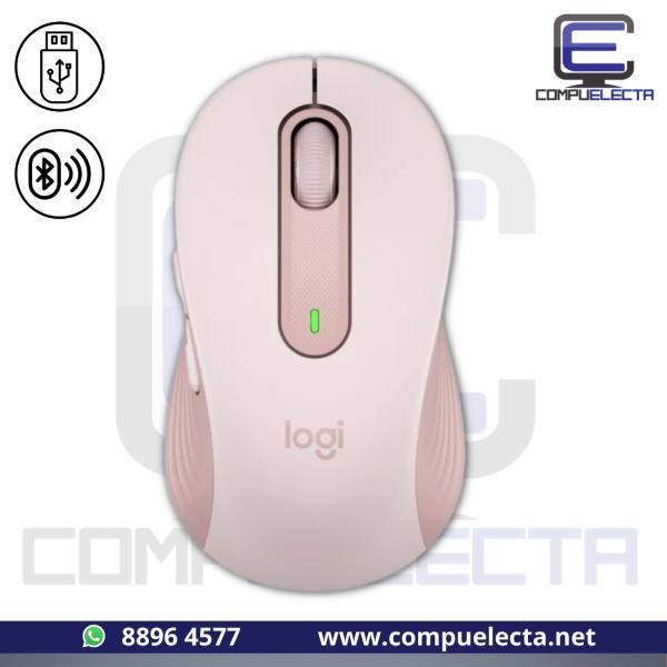 MOUSE LOGITECH INALAMBRICO M650 ROSADO