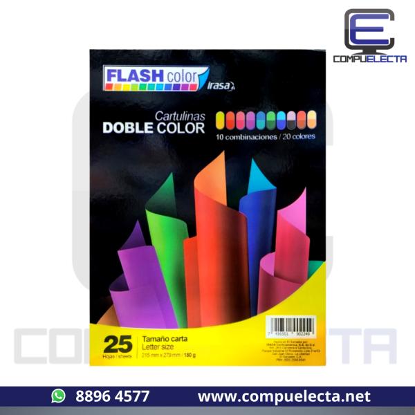 CARTULINA CARTA COLORES IRASA 180GR 25U