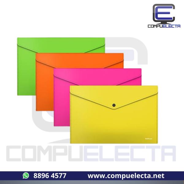 SOBRE PLASTICO HORIZ C/BROCHE A4 CARTA ERICHKRAUSE 59159