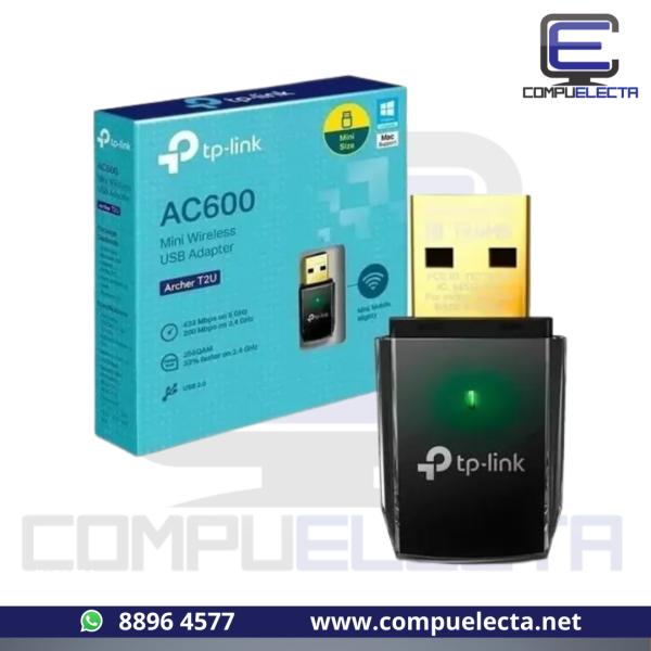 ADAPTADOR WIRELESS TP-LINK AC600 T2U ARCHER