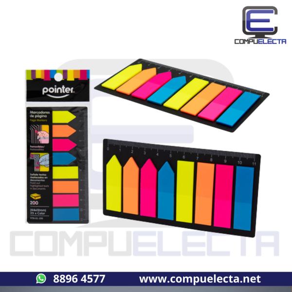 BANDERITA FLECHA 4 COLORES POINTER STN-01-200