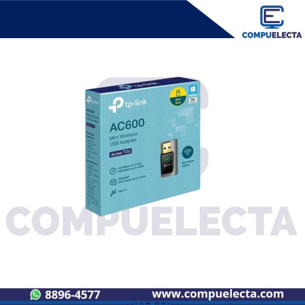 ADAPTADOR WIRELESS TP-LINK AC600 T2UB NANO BLUETOOTH