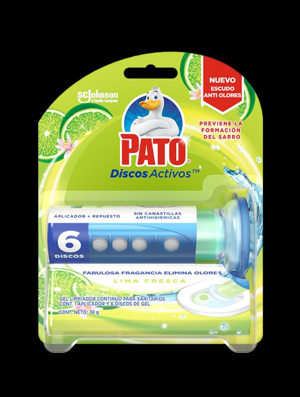 DISCOS ACTIVOS PATO BA&Ntilde;OS CITRICO CON UN APLICADOR - 36ML