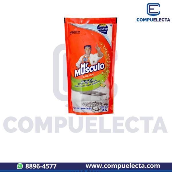 LIMPIADOR MR. MUSCULO ANTIGRASA DOY P 500ML