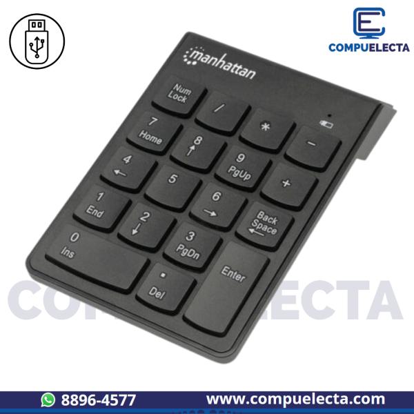 TECLADO NUMERICO INALAMBRICO MANHATTAN 178846