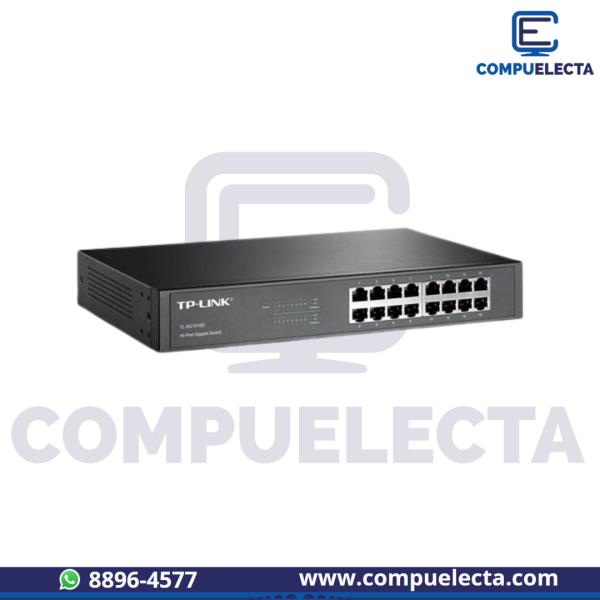 SWITCH TP LINK  16 PUERTOS 10/100/1000 TL-SG1016D