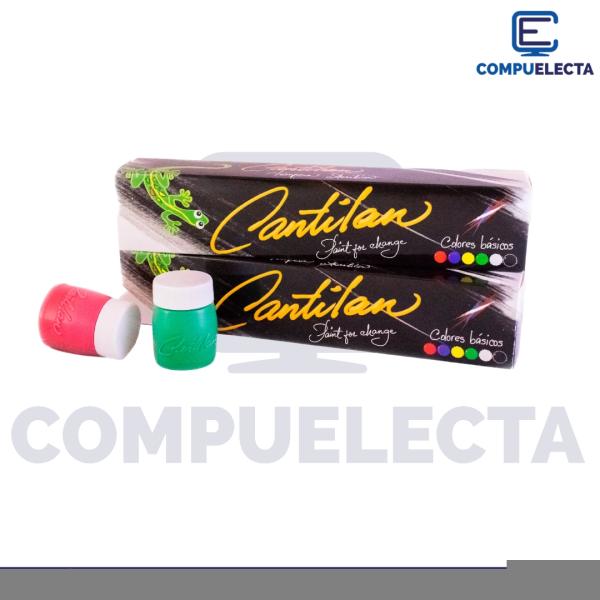 TEMPERA CANTILAN BASICA 6COL