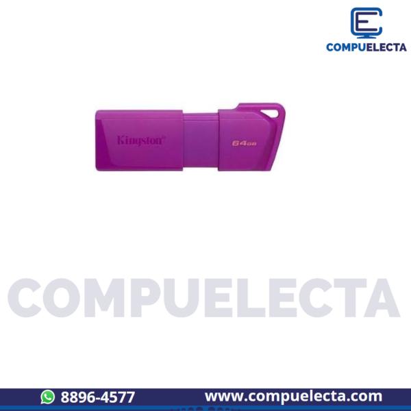 MEMORIA USB 64GB KINGSTON KC-U2L64-7LP MORADA