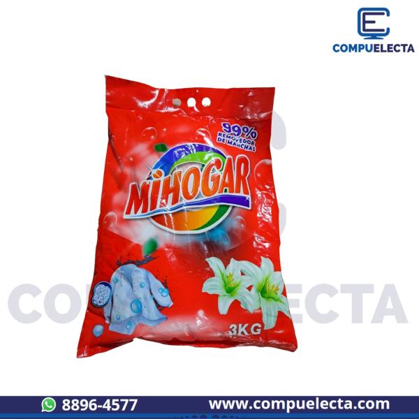 DETERGENTE EN POLVO MIHOGAR 3KG