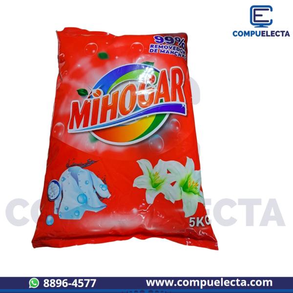 DETERGENTE EN POLVO MIHOGAR 5KG