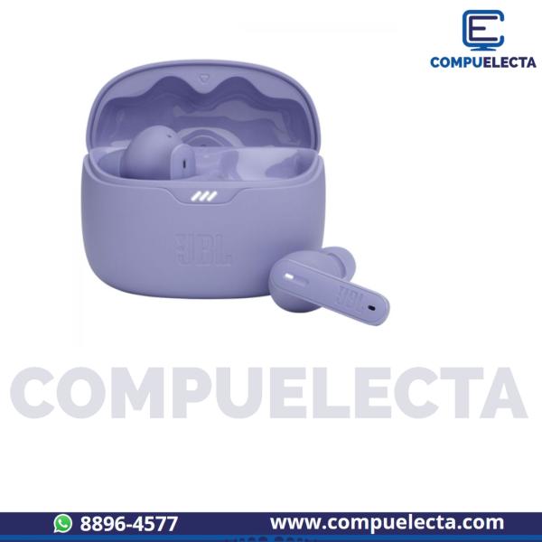 AUDIFONO EARPHONES JBL TUNE BEAM MORADO