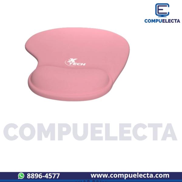 MOUSE PAD XTECH CON GEL XTA-530 ROSADO