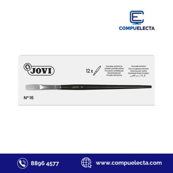 PINCEL PLANO JOVI 8316 NUMERO#16