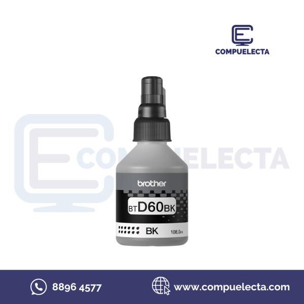 TINTA BROTHER BTD60BK/ NEGRO