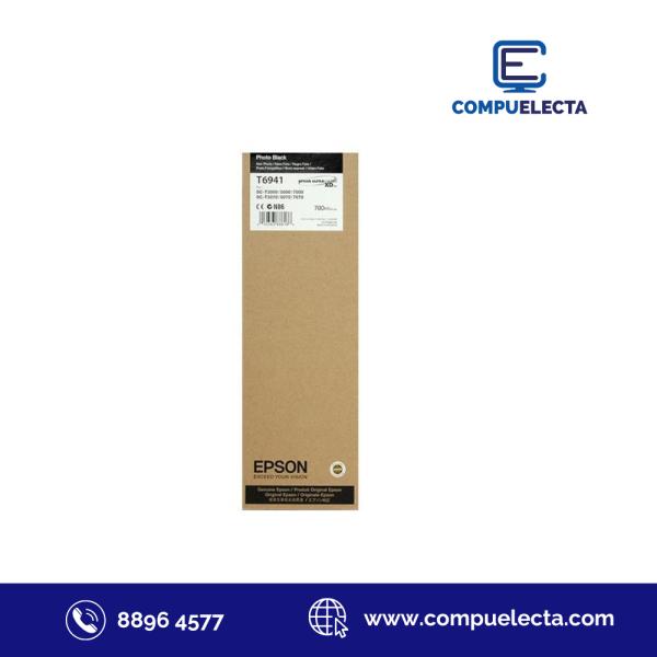 CARTUCHO EPSON  T694100 NEGRO PHOTO 700ML