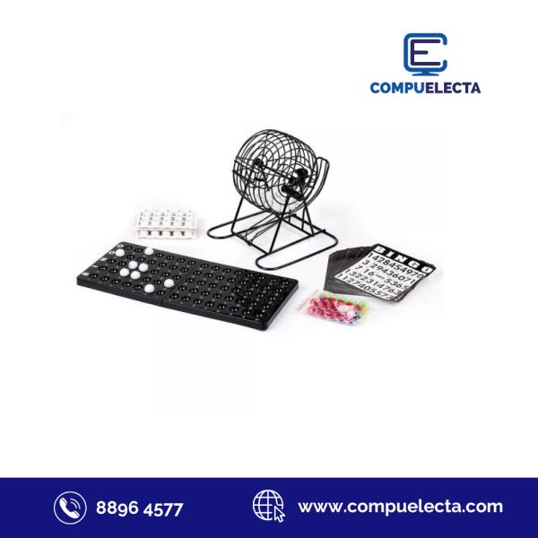 BINGO CON ESFERA DE METAL 7A+