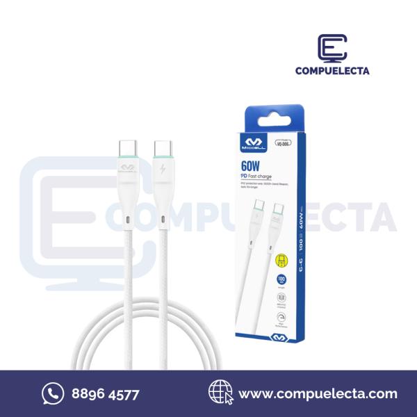 CABLE TIPO C IPHONE LIGHTNING MICCELL 30W VQ-D06