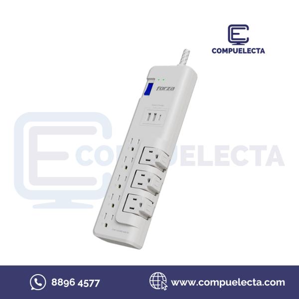 REGLETA FORZA 8 TOMAS FSP-821RUSBCW 2200J