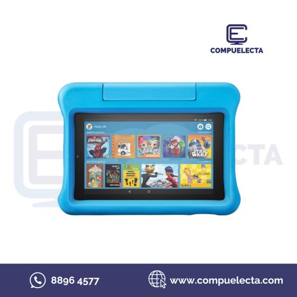 TABLET AMAZON FIRE KIDS 8 PULGADAS  AZUL