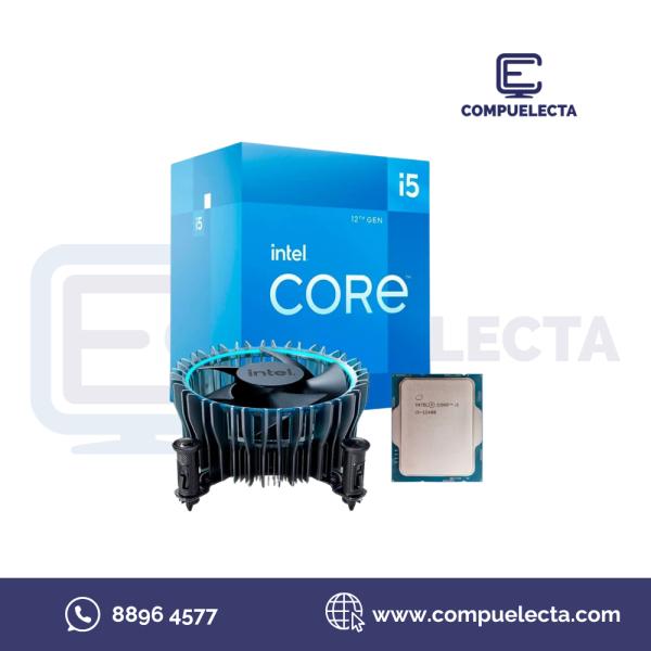 PROCESADOR INTEL CORE I5-12400  12VA GEN 2.5 GHZ  LGA 1700