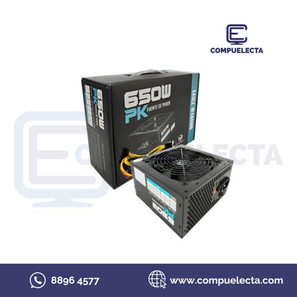 FUENTE DE PODER EAGLE WARRIOR 650W WHITE PK650RSF001C