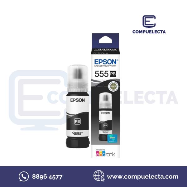 TINTA EPSON T555 NEGRA 70ML