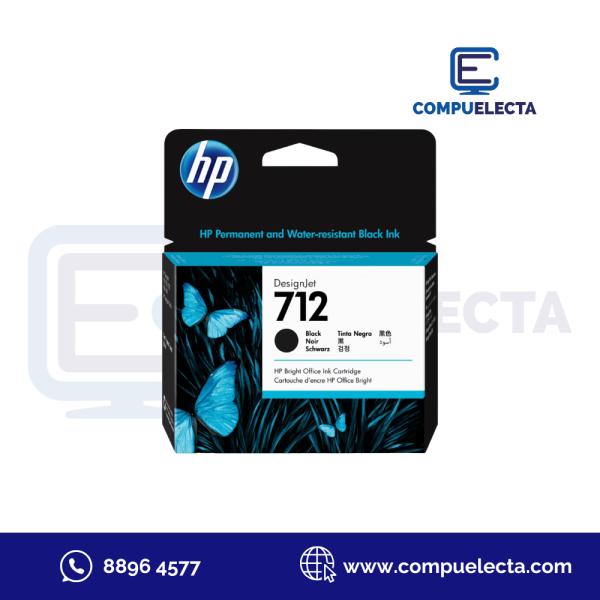 CARTUCHO HP 712 NEGRO 80ML
