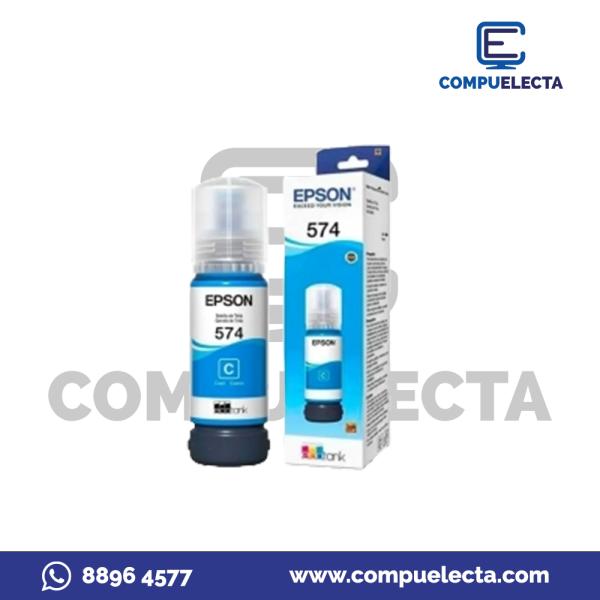 TINTA EPSON T574 LIGHT CIAN 70ML