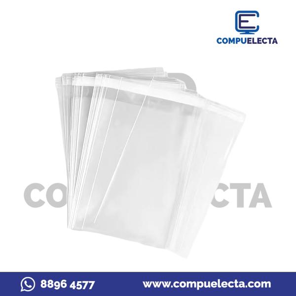 BOLSAS DE CELOFAN ADHESIVAS 23.3 x 3 cm x50 OB-2315-C