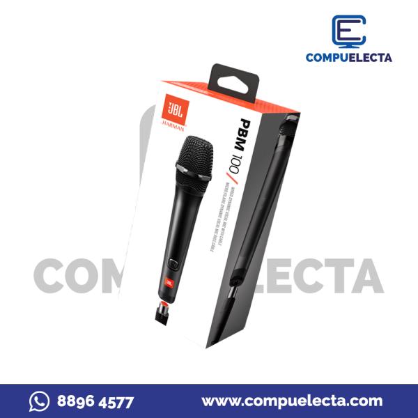 MICROFONO CON CABLE JBL PBM100 JBLPBM100BLKAM