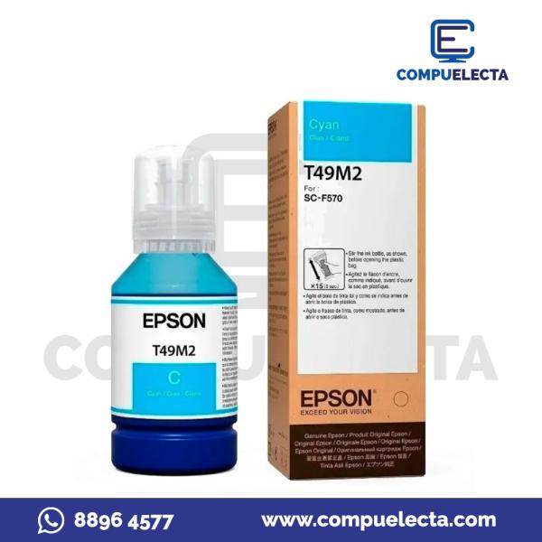 TINTA EPSON T49M CIAN 140ML-T49M220