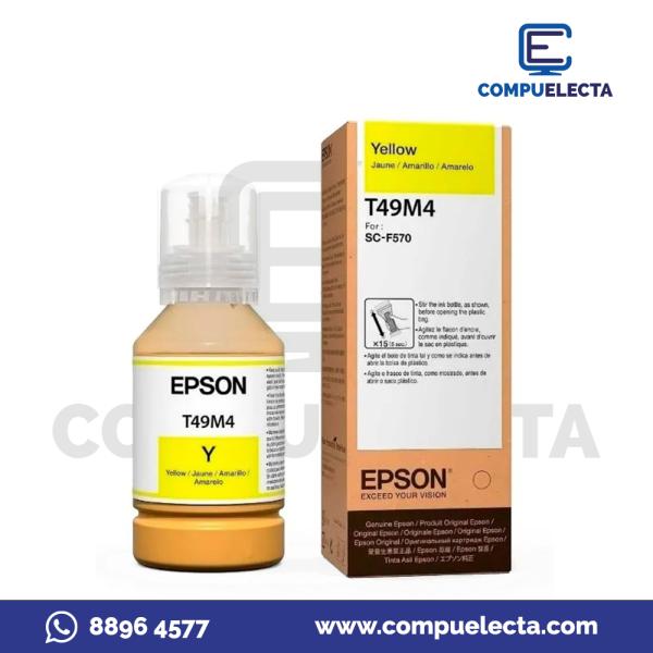 TINTA EPSON T49M AMARILLA 140ML-T49M420
