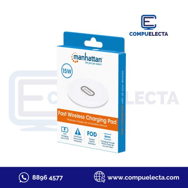 CARGADOR CELULAR INALAMBRICO  MANHATTAN 406024