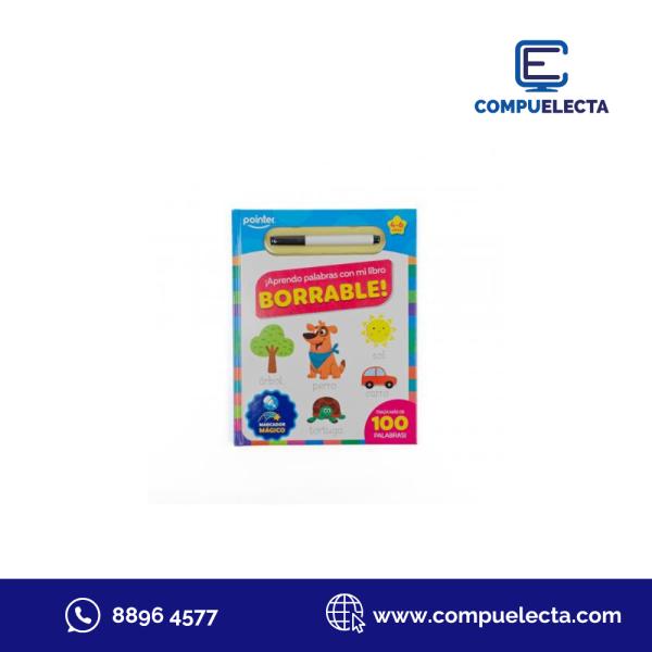 LIBRO INFANTIL BORRABLE POINTER BK-22140