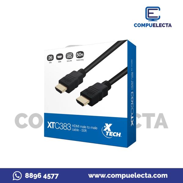 CABLE HDMI XTECH XTC383 50PIES (15MTS)