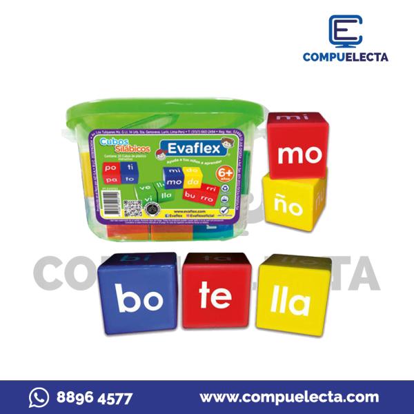 CUBOS SILABICOS EVAFLEX PT-EV01153