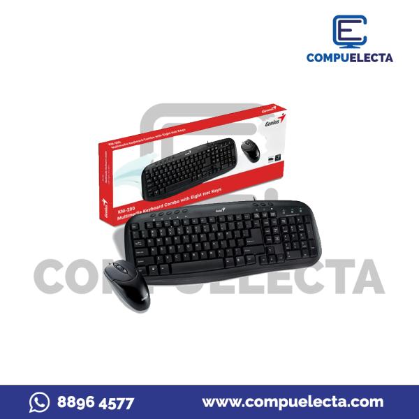 TECLADO USB GENIUS KM-200