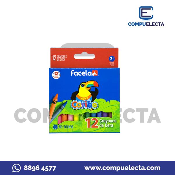 CRAYOLA FACELA 12U PT14519