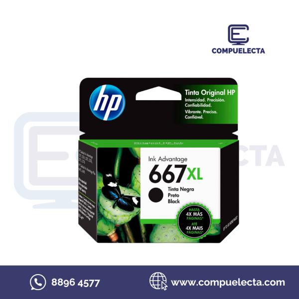 CARTUCHO HP 667XL NEGRO